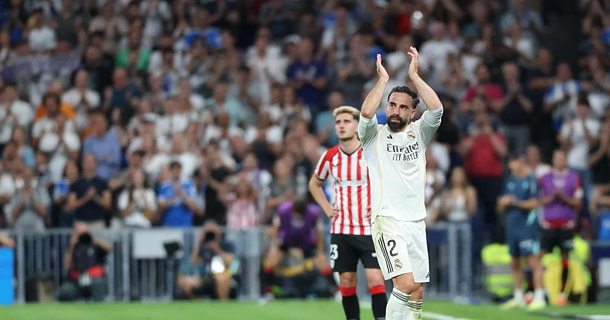 Carvajal se despide del Bernabéu entre lágrimas y ovaciones en su último partido con el Real Madrid