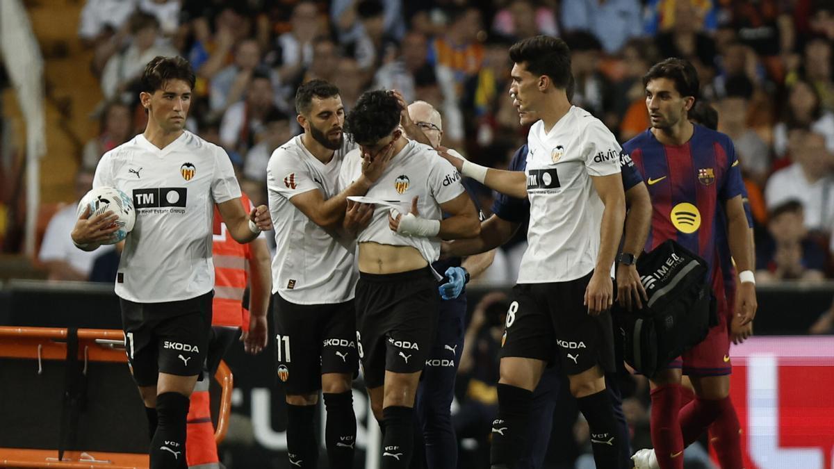 Diego López, baja hasta 2027 por grave lesión de rodilla