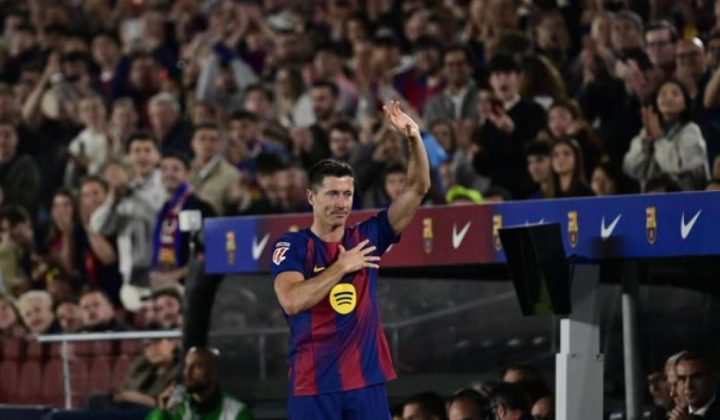 Europa se rinde ante Robert Lewandowski tras su emotiva despedida del FC Barcelona