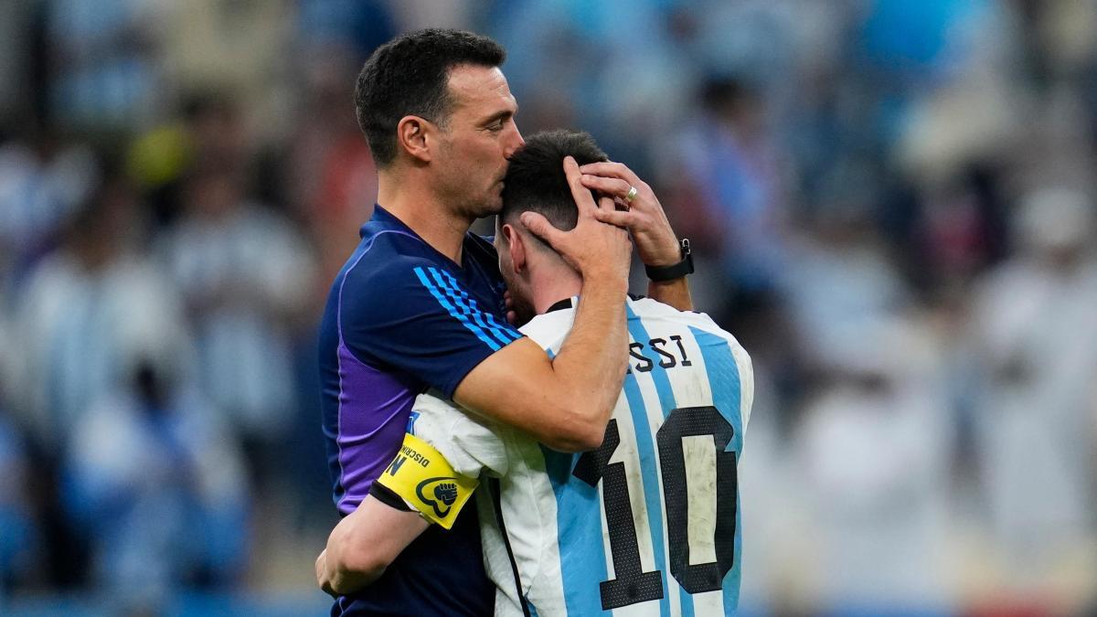 Scaloni ofrece una actualización cautelosamente optimista sobre la lesión de Messi
