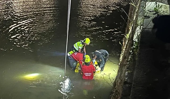 Noticia de última hora: Mujer rescatada en el río Manzanares en Madrid