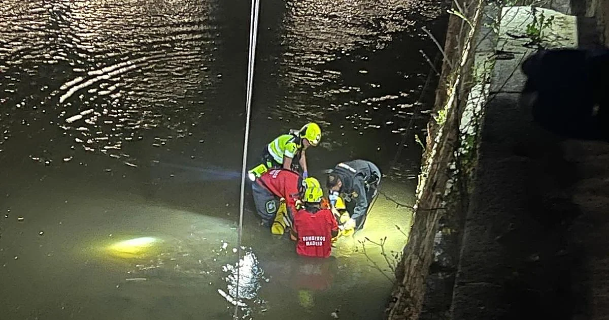 Noticia de última hora: Mujer rescatada en el río Manzanares en Madrid