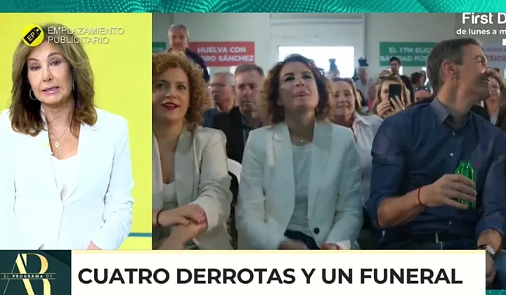 Ana Rosa Quintana analiza la derrota del PSOE en Andalucía y sus implicaciones para el «sanchismo