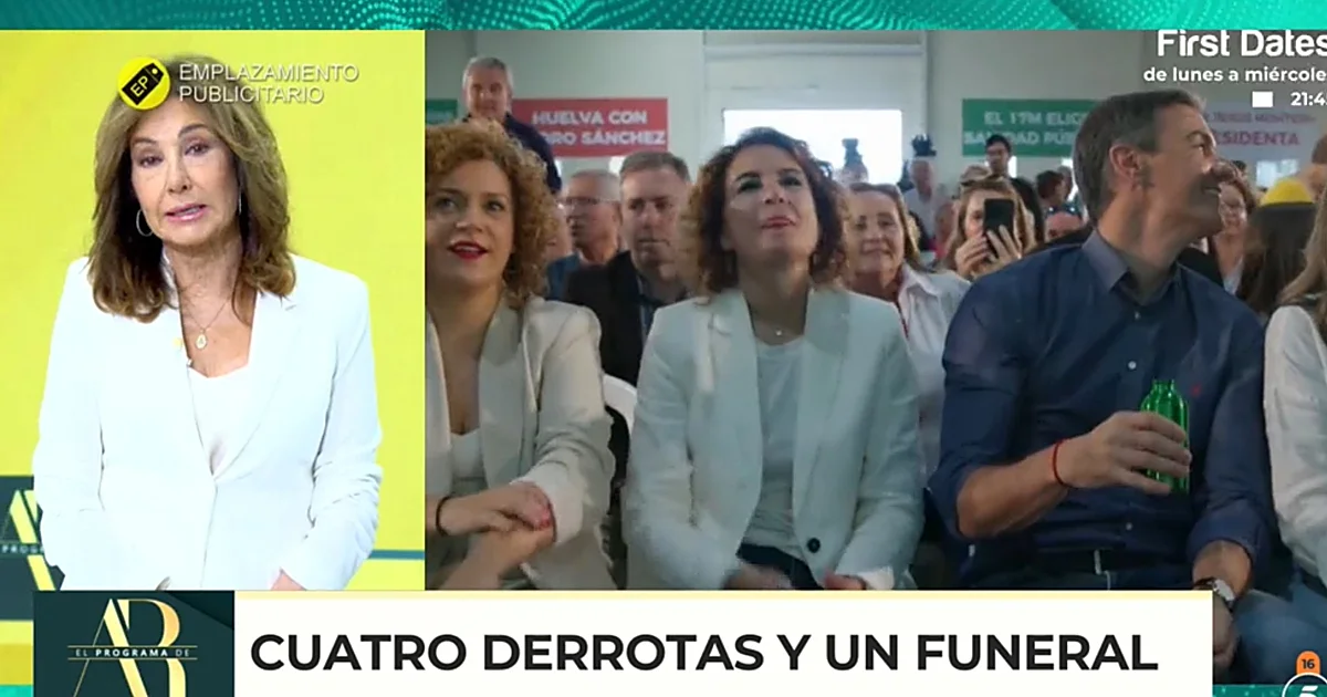 Ana Rosa Quintana analiza la derrota del PSOE en Andalucía y sus implicaciones para el «sanchismo