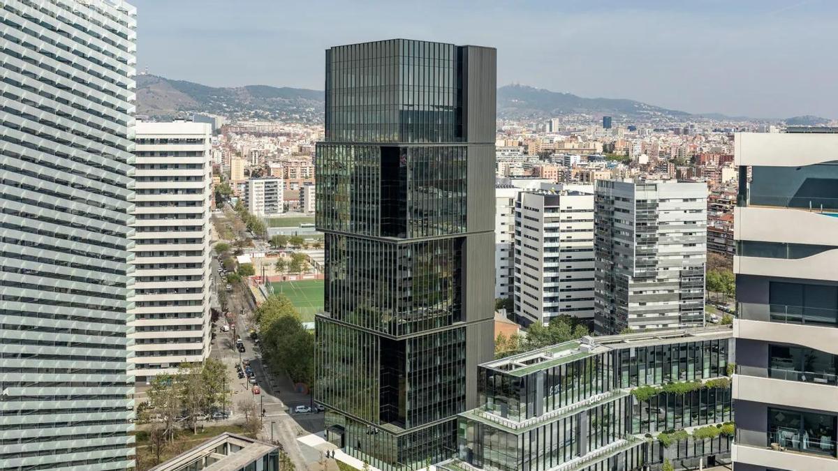 Colonial adquiere el 50% de una torre de oficinas en Barcelona a la familia Puig por 15,2 millones de euros