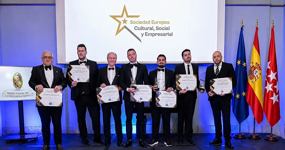 II Edición del Premio ‘Toga de Oro a la Excelencia Jurídica’ reconoce a destacados profesionales del derecho español