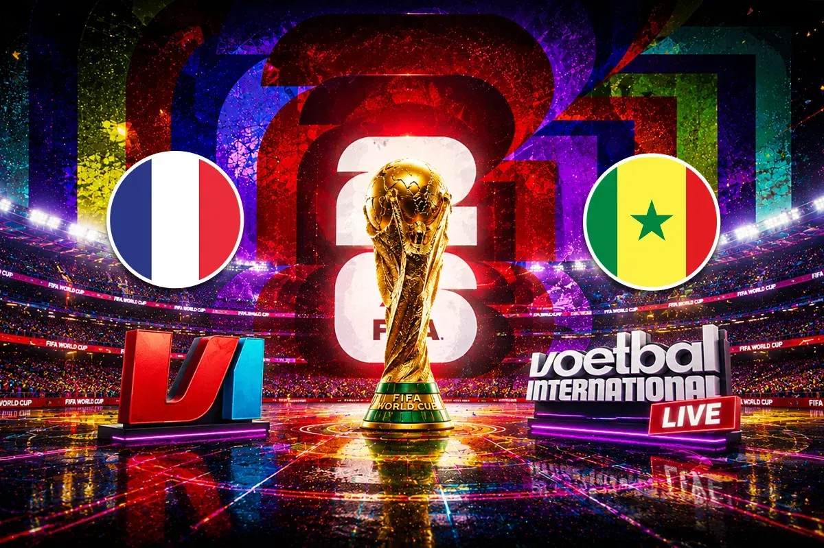 Jugadores de Francia y Senegal preparándose para el partido en el Mundial 2026