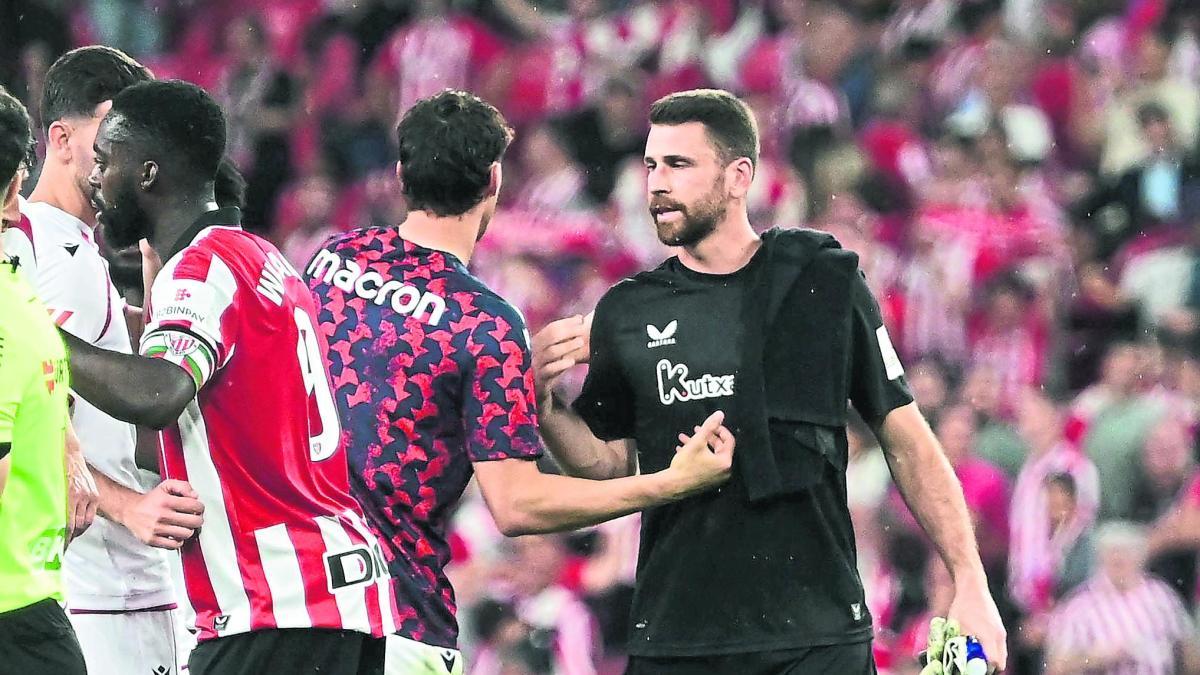 Unai Simón, un portero destacado en una temporada difícil para el Athletic