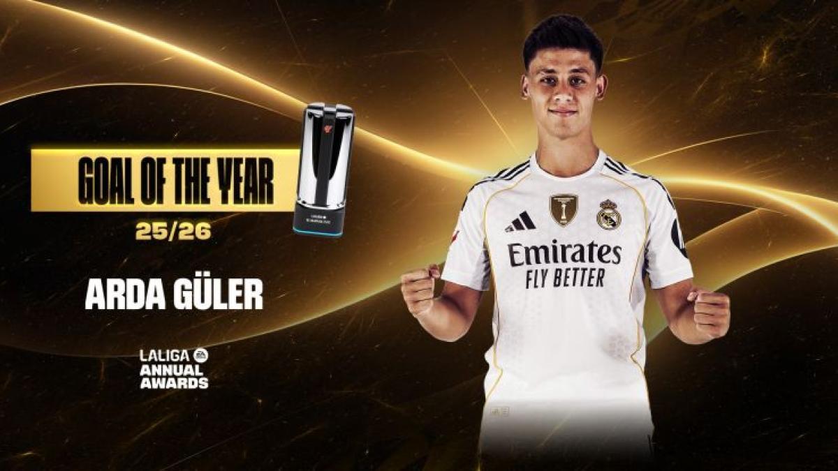 Arda Güler named LaLiga’s Goal of the Season