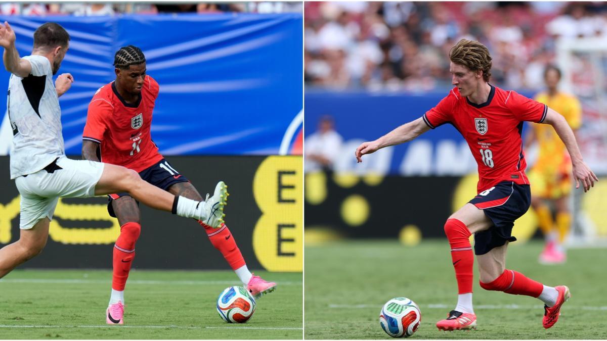 Rashford starts ahead of Gordon for England’s World Cup plans