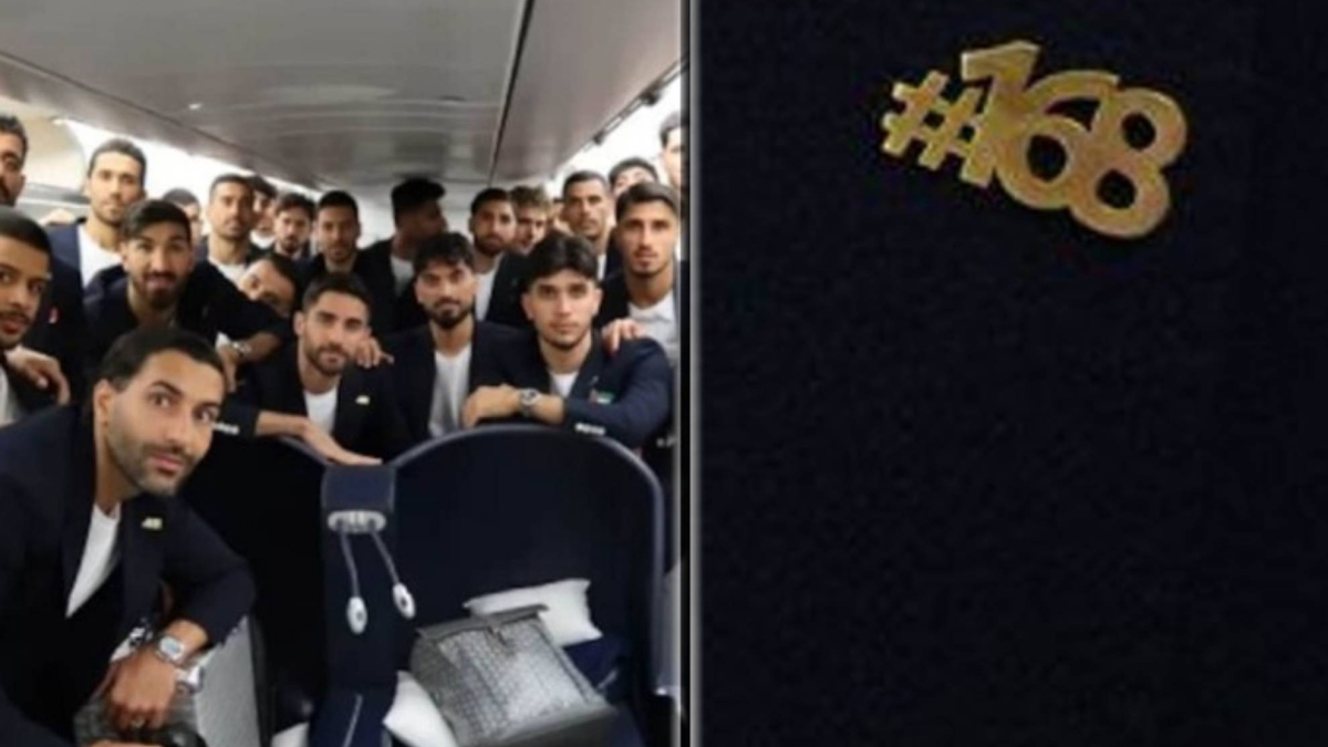Irán llega al Mundial 2026 con un símbolo de luto en la solapa