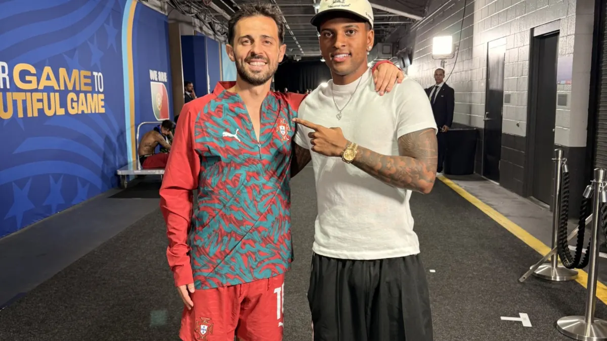 El delantero brasileño del Real Madrid, Rodrygo Goes, ha protagonizado un encuentro inesperado en Miami con su futuro compañero de equipo, B
