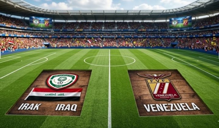 Irak y Venezuela se enfrentan en amistoso preparatorio para el Mundial