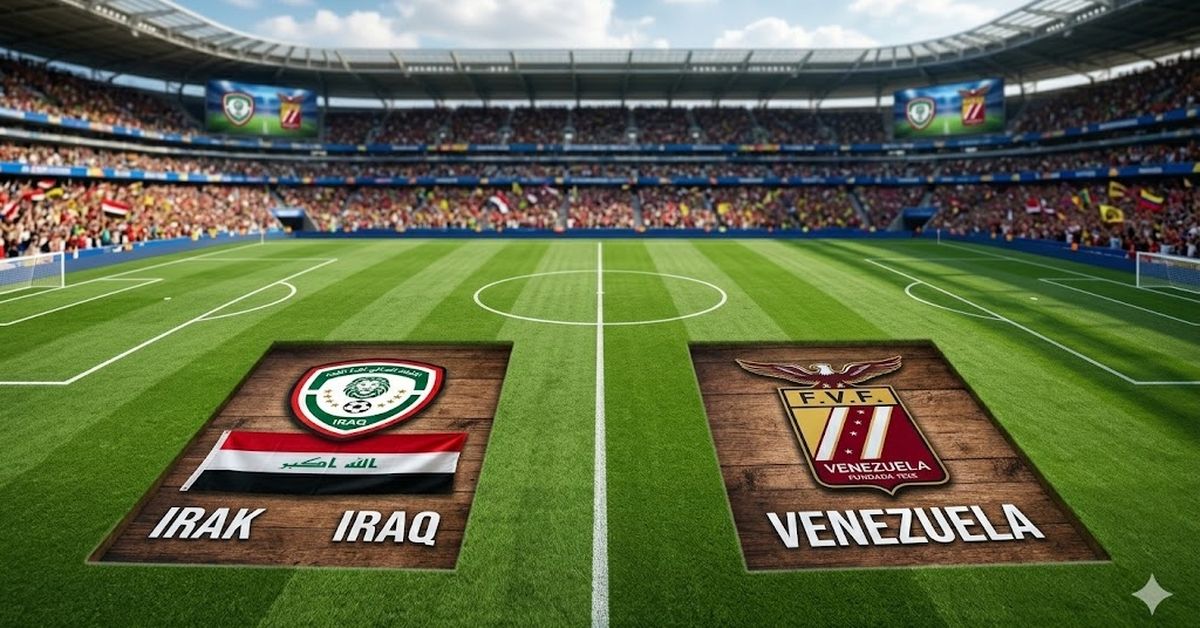 Irak y Venezuela se enfrentan en amistoso preparatorio para el Mundial