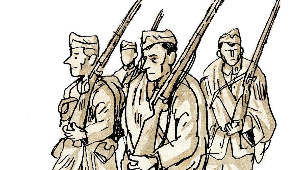 La ocupación militar de la Montaña Central en octubre de 1937