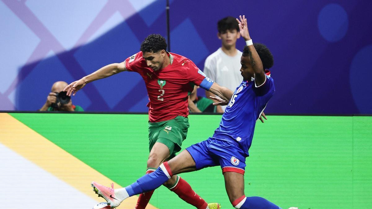 Marruecos asegura su pase a octavos como segunda de grupo tras un vibrante partido contra Haití