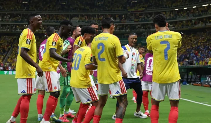 La selección de Colombia consiguió una sufrida victoria ante la RD Congo en su segundo partido del Mundial, gracias a un gol decisivo de Dan