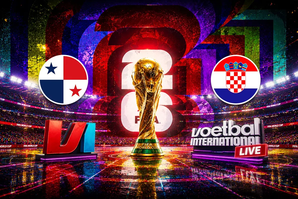 Jugadores de Panamá y Croacia en acción durante un partido del Mundial 2026.