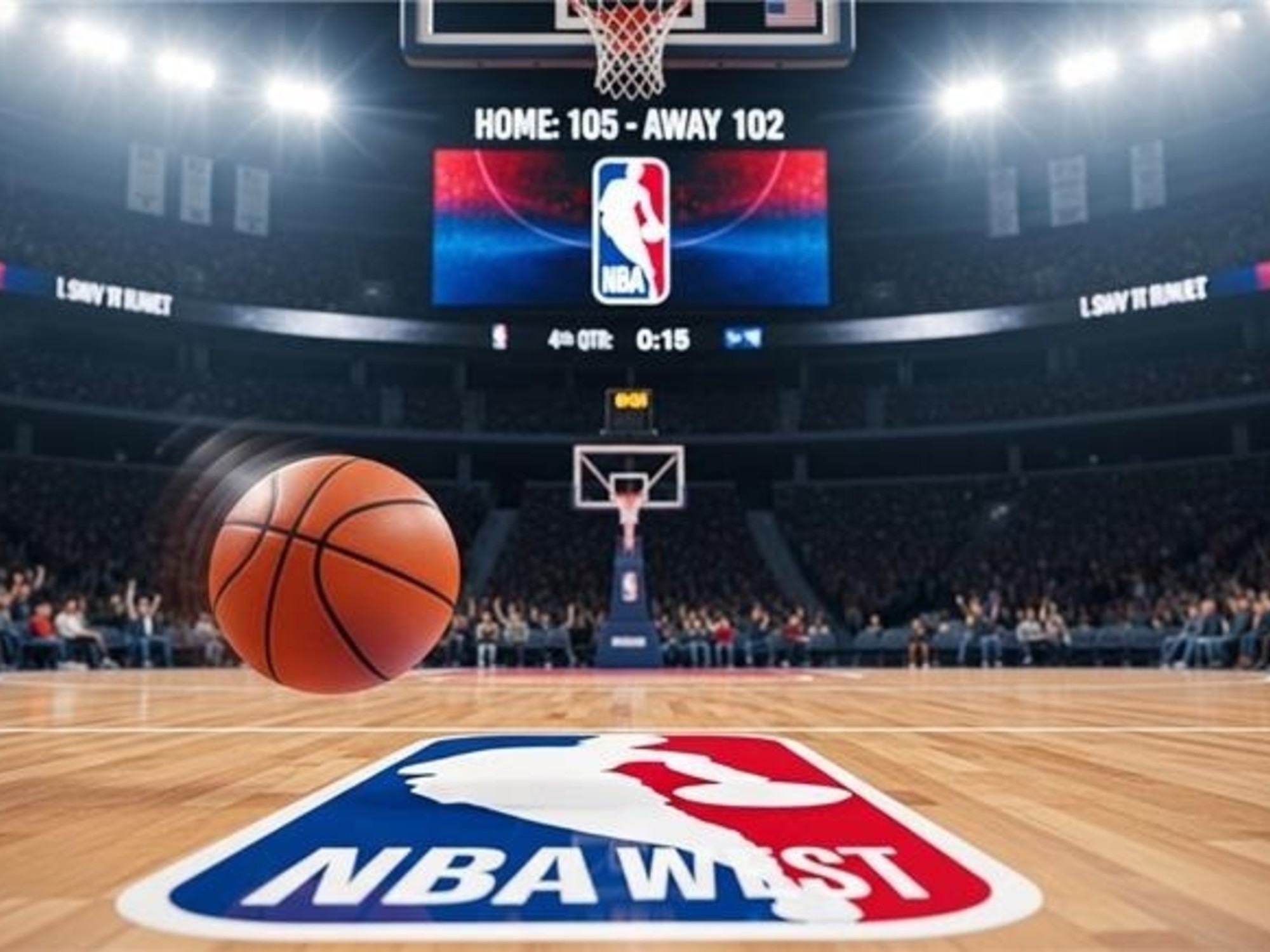 Victor Wembanyama en acción durante su debut en las Finales de la NBA