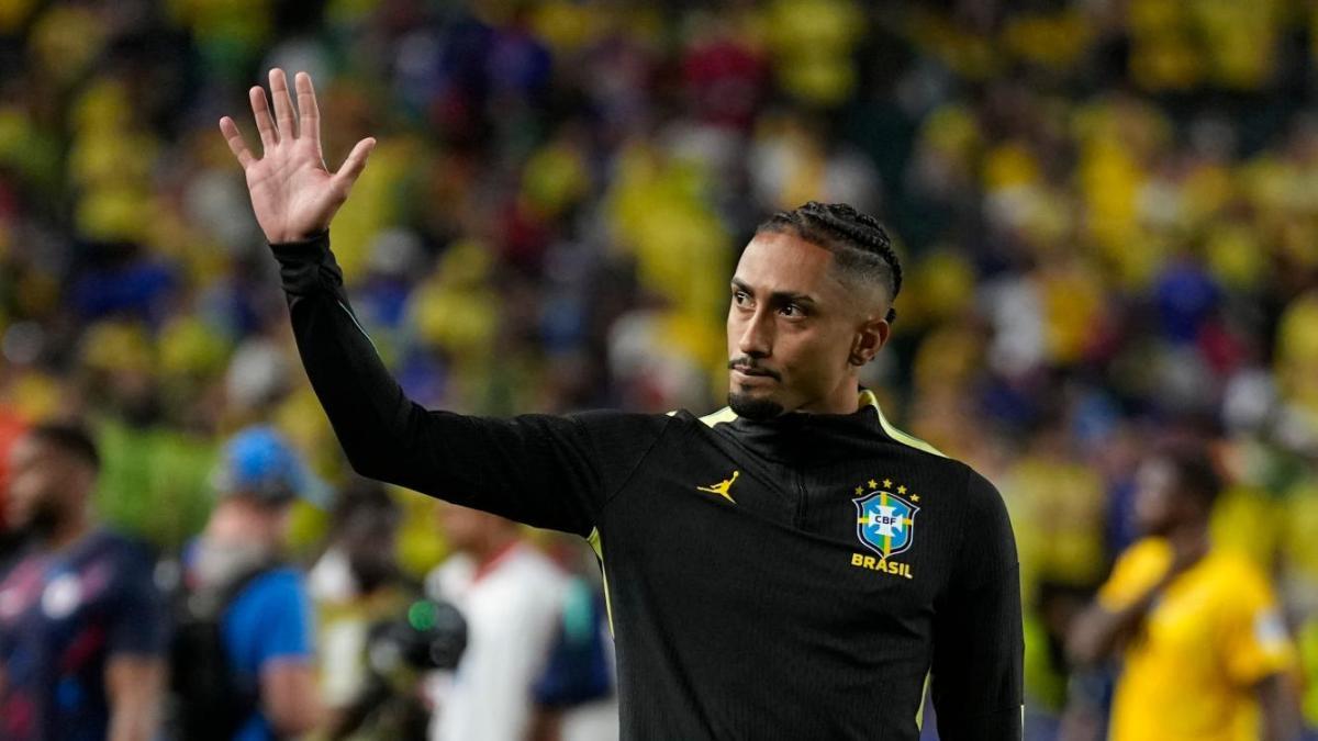 Raphinha pone punto final a una temporada marcada por las lesiones tras la eliminación de Brasil del Mundial. El extremo brasileño, de 29 añ