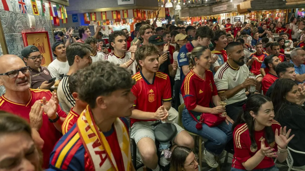 El partido de cuartos de final del Mundial de fútbol entre España y Portugal, que finalizó con un resultado de 1-0 a favor de la selección e