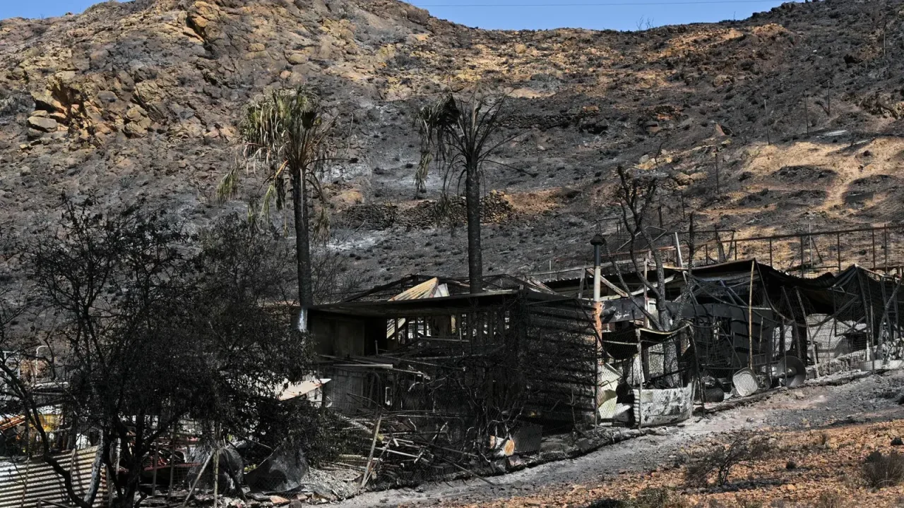La dramática situación vivida durante el devastador incendio que ha afectado a la comarca de Los Gallardos (Almería) ha sido narrada por Man