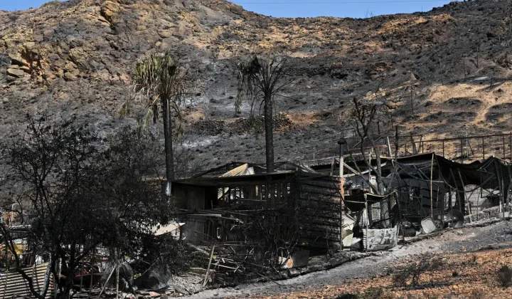 La dramática situación vivida durante el devastador incendio que ha afectado a la comarca de Los Gallardos (Almería) ha sido narrada por Man