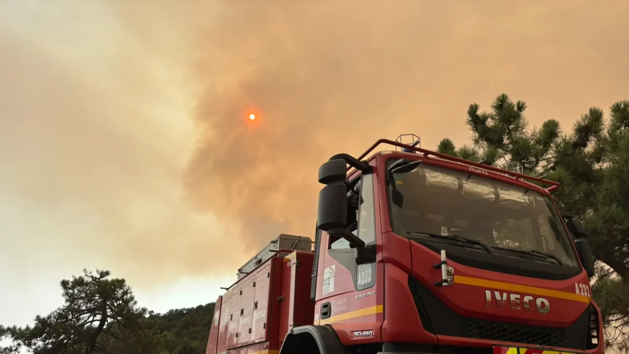 El incendio de la Sierra de Espadán amenaza la actividad en la provincia de Castellón, hogar del Villarreal