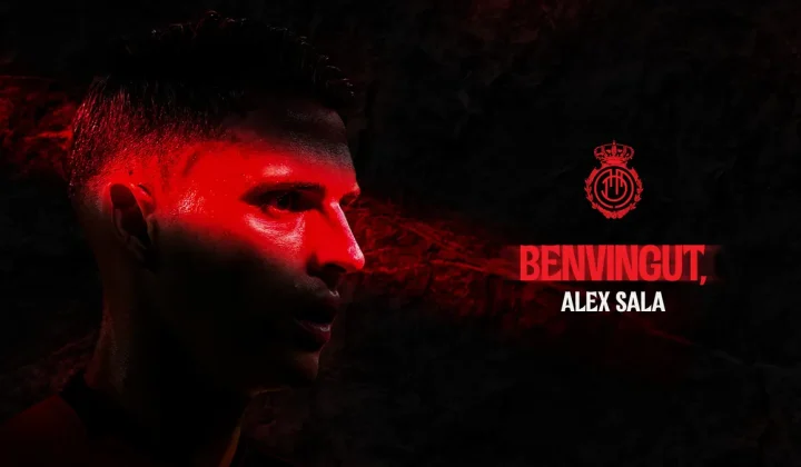 Alex Sala llega cedido al RCD Mallorca desde la US Lecce