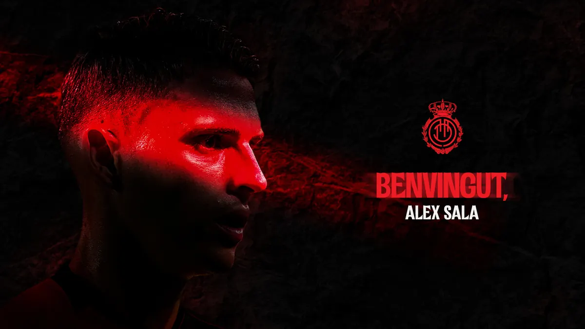Alex Sala llega cedido al RCD Mallorca desde la US Lecce