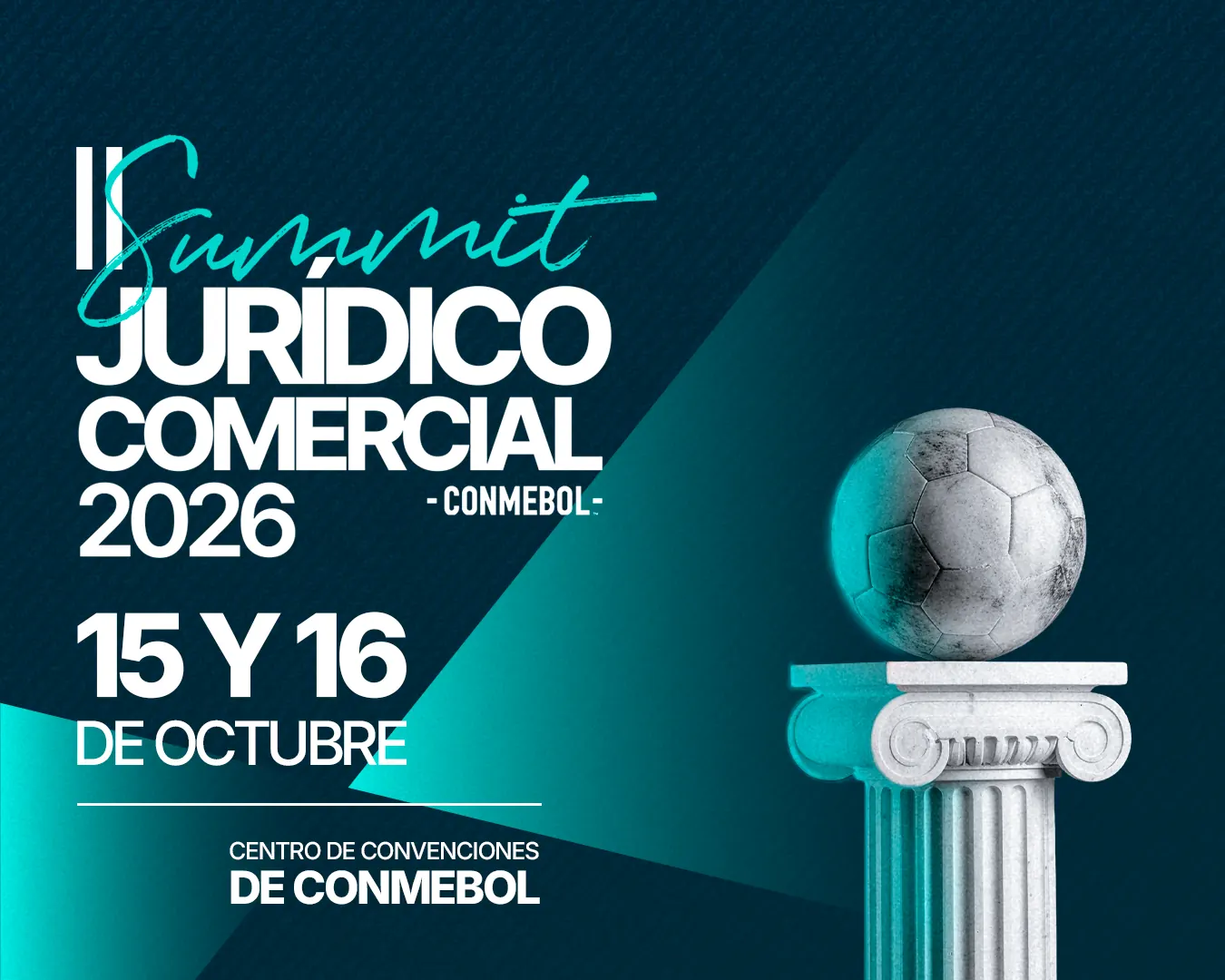 Centro de Convenciones CONMEBOL en Luque, Paraguay, sede del II Summit Jurídico Comercial 2026