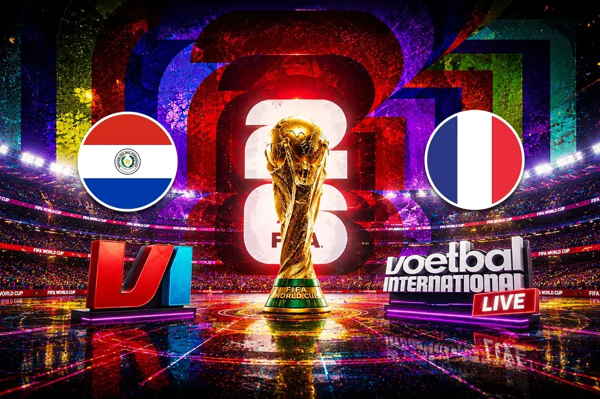 Jugadores de la selección de fútbol de Paraguay celebrando un gol durante un partido del Mundial 2026
