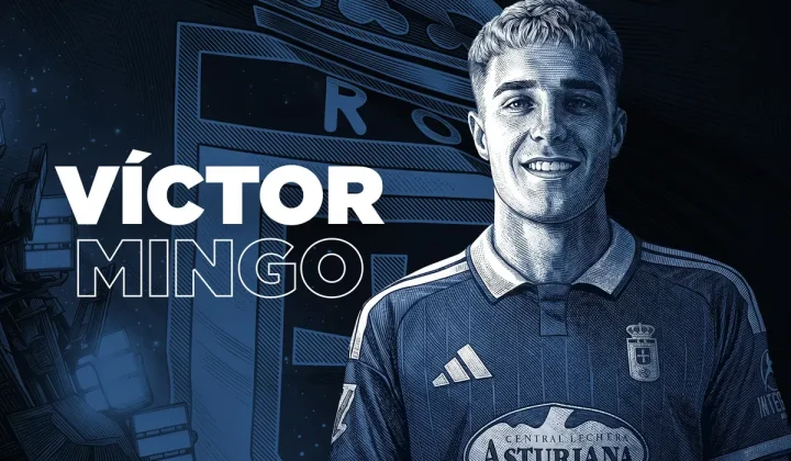 Víctor Mingo, nuevo refuerzo para el ataque del Real Oviedo