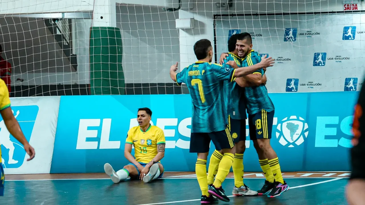 La CONMEBOL Liga Evolución Futsal Zona Norte 2026 arranca con victorias de Brasil y Colombia en Xanxerê